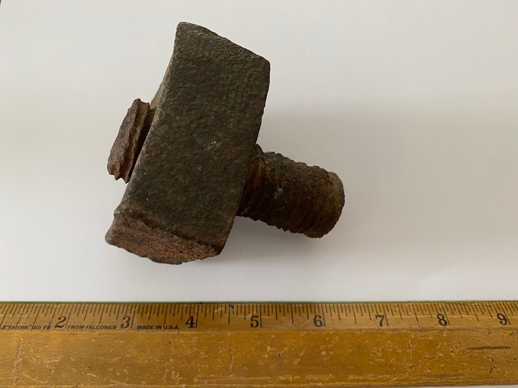 Nut from Engine House Bracing Rods